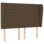 Cama box spring con colchón tela marrón oscuro 140x190 cm de vidaXL, Camas y somieres - Ref: Foro24-3128040, Precio: 531,01 €...