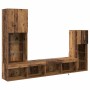 Unidades de pared para TV 4 pcs Madera vieja en Muebles TV | Comprar online en Foru.es