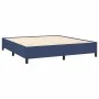 Cama box spring con colchón tela azul 160x200 cm de vidaXL, Camas y somieres - Ref: Foro24-3127819, Precio: 569,72 €, Descuen...