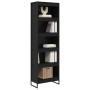 Estantería para libros 2 pcs Roble Negro 80 x 30 x 155 cm en Librerías y estanterías | Comprar online en Foru.es