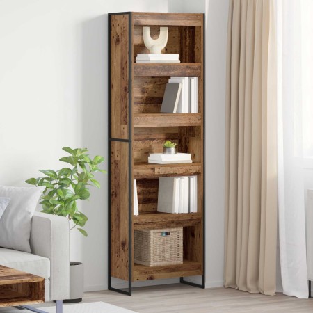 Estantería para libros 2 pcs Madera Vieja 80 x 30 x 155 cm en Librerías y estanterías | Comprar online en Foru.es