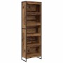 Estantería para libros 2 pcs Madera Vieja 80 x 30 x 155 cm en Librerías y estanterías | Comprar online en Foru.es
