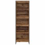 Estantería para libros 2 pcs Madera Vieja 80 x 30 x 155 cm en Librerías y estanterías | Comprar online en Foru.es