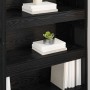Estantería para libros 2 pcs Roble Negro 80 x 30 x 155 cm en Librerías y estanterías | Comprar online en Foru.es