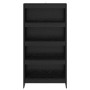 Estantería para libros 2 pcs Roble Negro 80 x 30 x 155 cm en Librerías y estanterías | Comprar online en Foru.es