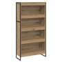 Estantería para libros 2 pcs Roble Artesanal 80 x 30 x 155 cm en Librerías y estanterías | Comprar online en Foru.es