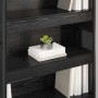 Estantería para libros 2 pcs Roble Negro 80 x 30 x 155 cm en Librerías y estanterías | Comprar online en Foru.es