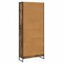 Estantería para libros 2 pcs Roble Humo 80 x 30 x 155 cm en Librerías y estanterías | Comprar online en Foru.es