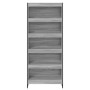 Estantería para libros 2 pcs Gris Sonoma 80 x 30 x 155 cm en Librerías y estanterías | Comprar online en Foru.es