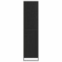 Armario 2 pcs Roble Negro 50 x 50 x 200 cm Madera contrachapada en Armarios roperos | Comprar online en Foru.es