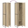 Armario 2 pcs Sonoma 50 x 50 x 200 cm Madera contrachapada en Armarios roperos | Comprar online en Foru.es