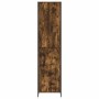 Armario 2 pcs Roble Humo 50 x 50 x 200 cm Madera contrachapada en Armarios roperos | Comprar online en Foru.es