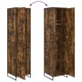 Armario 2 pcs Roble Humo 50 x 50 x 200 cm Madera contrachapada en Armarios roperos | Comprar online en Foru.es