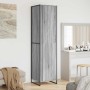 Armario 2 pcs Gris Sonoma 50 x 50 x 200 cm Madera contrachapada en Armarios roperos | Comprar online en Foru.es