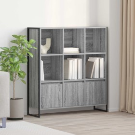 Estantería para libros 2 pcs Gris Sonoma 99,5 x 30 x 108,5 cm en Librerías y estanterías | Comprar online en Foru.es