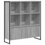 Estantería para libros 2 pcs Gris Sonoma 99,5 x 30 x 108,5 cm en Librerías y estanterías | Comprar online en Foru.es