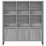 Estantería para libros 2 pcs Gris Sonoma 99,5 x 30 x 108,5 cm en Librerías y estanterías | Comprar online en Foru.es