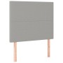 Cama box spring con colchón tela gris claro 80x200 cm de vidaXL, Camas y somieres - Ref: Foro24-3128317, Precio: 324,81 €, De...