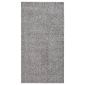 Alfombra de pelo corto gris 80x150 cm en Alfombras | Comprar online en Foru.es