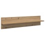 Unidades de TV 6 pcs Roble artisan Madera contrachapada en Muebles TV | Comprar online en Foru.es