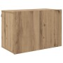 Unidades de TV 6 pcs Roble artisan Madera contrachapada en Muebles TV | Comprar online en Foru.es