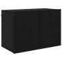 Unidades de TV 6 pcs Roble negro Madera contrachapada en Muebles TV | Comprar online en Foru.es
