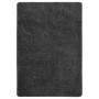 Alfombra peluda antideslizante gris oscuro 120x170 cm en Alfombras | Comprar online en Foru.es