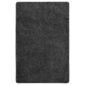 Alfombra peluda antideslizante gris oscuro 200x290 cm en Alfombras | Comprar online en Foru.es