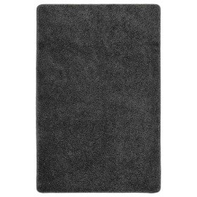 Alfombra peluda antideslizante gris oscuro 200x290 cm en Alfombras | Comprar online en Foru.es