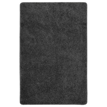 Alfombra peluda antideslizante gris oscuro 200x290 cm en Alfombras | Comprar online en Foru.es