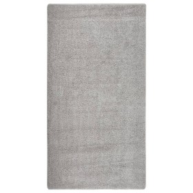 Alfombra peluda antideslizante gris claro 80x150 cm en Alfombras | Comprar online en Foru.es
