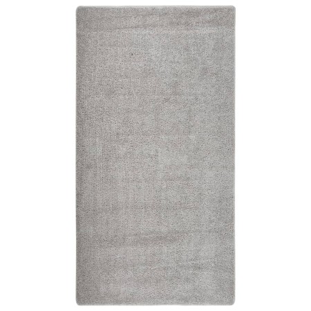 Alfombra peluda antideslizante gris claro 80x150 cm en Alfombras | Comprar online en Foru.es