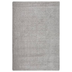 Alfombra peluda antideslizante gris claro 120x170 cm en Alfombras | Comprar online en Foru.es