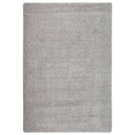 Alfombra peluda antideslizante gris claro 120x170 cm en Alfombras | Comprar online en Foru.es