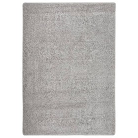 Alfombra peluda antideslizante gris claro 160x230 cm en Alfombras | Comprar online en Foru.es