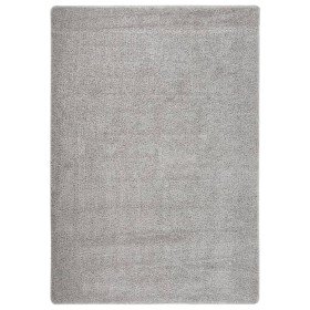 Alfombra peluda antideslizante gris claro 160x230 cm en Alfombras | Comprar online en Foru.es