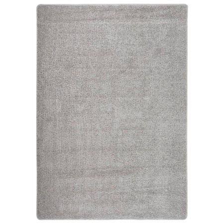 Alfombra peluda antideslizante gris claro 160x230 cm en Alfombras | Comprar online en Foru.es