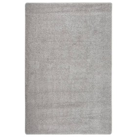 Alfombra peluda antideslizante gris claro 200x290 cm en Alfombras | Comprar online en Foru.es