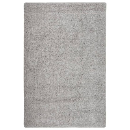 Alfombra peluda antideslizante gris claro 200x290 cm en Alfombras | Comprar online en Foru.es