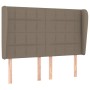 Cama box spring con colchón tela gris taupe 140x200 cm de vidaXL, Camas y somieres - Ref: Foro24-3127969, Precio: 529,67 €, D...