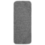 Alfombrillas de escalera 15 uds gris rectangular 60x25 cm en Hogar | Comprar online en Foru.es