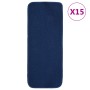 Alfombrilla de escalera 15 uds azul marino rectangular 60x25 cm en Hogar | Comprar online en Foru.es