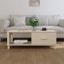 Mesa de centro HAMAR madera maciza pino marrón miel 100x55x35cm en Mesas de centro | Comprar online en Foru.es
