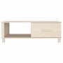 Mesa de centro HAMAR madera maciza pino marrón miel 100x55x35cm en Mesas de centro | Comprar online en Foru.es