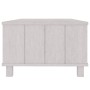Mesa de centro HAMAR madera maciza de pino blanco 100x55x35 cm en Mesas de centro | Comprar online en Foru.es