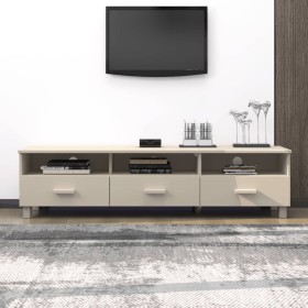 Mueble TV HAMAR madera de pino maciza marrón miel 158x40x40 cm en Muebles TV | Comprar online en Foru.es