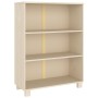 Estantería HAMAR madera pino maciza marrón miel 85x35x112 cm en Librerías y estanterías | Comprar online en Foru.es