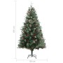 Árbol de Navidad y piñas verde PVC y PE 195 cm en Decoración Festiva y Estacional | Comprar online en Foru.es