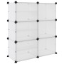 Zapatero PP transparente 84x31,5x93 cm en Zapateros y organizadores de calzado | Comprar online en Foru.es