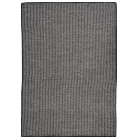 Alfombra de exterior de tejido plano gris 140x200 cm en Alfombras | Comprar online en Foru.es
